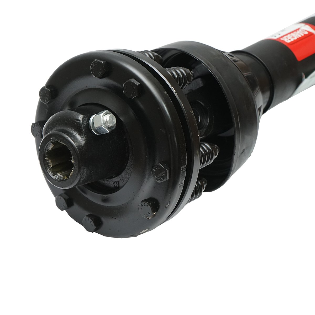Cardan 1000 mm S6 T6 cu ambreiaj compus din 2 discuri cruce 30.2x92 (teava stea) 1 3/8 Z=6 freza